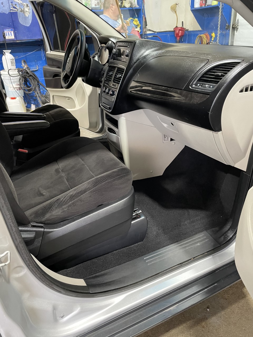 Interior Deep Clean — minivan interior detail